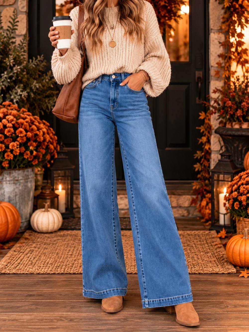 Flying Monkey High Rise Wide Leg Jeans Size 29 NWT Light Wash Denim